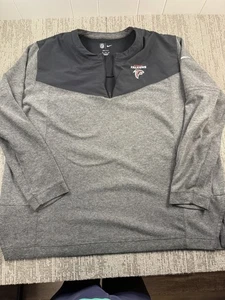 Atlanta Falcons Pullover Herren 3XL grau schwarz NFL Football Nike Dri Fit Pulli - Bild 1 von 9