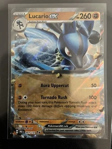 Lucario ex 051/131 SV: Prismatic Evolutions Pokémon Card - Picture 1 of 2