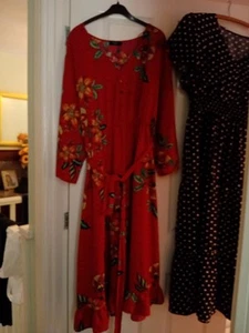 Lovely dress Long Papaya 20 - Picture 1 of 2