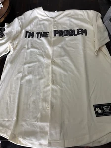 Morgan Wallen I’m The Problem 2025 Tour Official Merch Baseball Jersey - Size XL - Bild 1 von 6