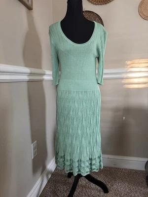 Vintage Missoni Mint Green Dress - Image 1 of 4