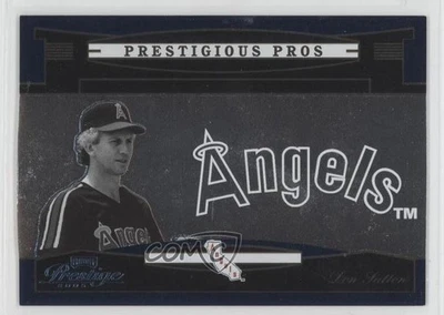 2005 Playoff Prestige Prestigious Pros Blue /900 Don Sutton #PP-39 HOF - Image 1 of 2