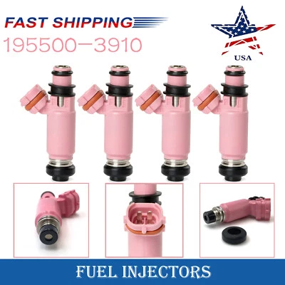 16611AA370 4X INYECTORES DE COMBUSTIBLE PARA 2001-2005 SUBARU FORESTER 2,5 L H4 195500-3910 Foto 1 de 4