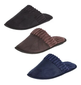 Herren Indoor Pantolette Hausschuhe Winter Warm Kuschelig Memory Foam Indoor Anti Slipper Schuhe - Bild 1 von 4