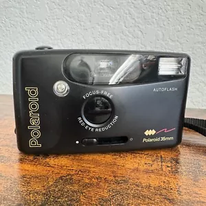 Polaroid Focus Free 35mm Film Camera Auto Flash, Red-Eye Reduction Tested - Picture 1 of 10