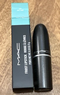 MAC Frost Lipstick Shade 323 SOFT HINT Full Size 0.1oz / 3g New In Box - Image 1 of 2
