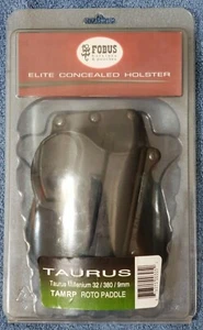 Fobus Belt Holster TAMRP Roto Paddle for Taurus Millenium .32 .380 9mm RH New - Picture 1 of 3