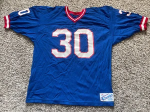 Vintage 80s Champion XL Buffalo Bills Football Jersey #30 Blue DEADSTOCK NWOT - Picture 1 of 9