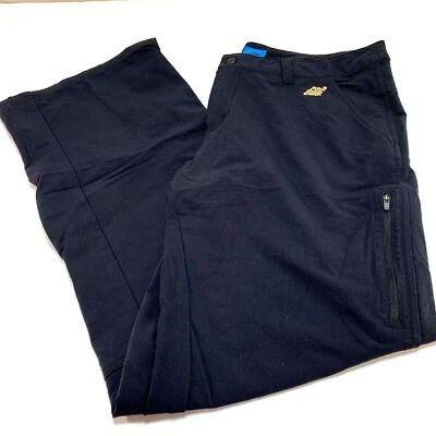 Eastern Mountain Sports Hiking Pants Women's 10 Endo Nylon Black Fit 32x30 Cargo - Image 1 of 4