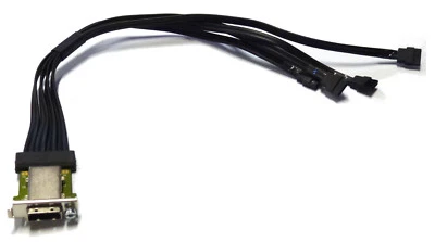 HP extern Mini SAS Port EXT SFF-8088 4x SATA Adapter Kabel 398299-002 Z600/Z800 - Bild 1 von 4