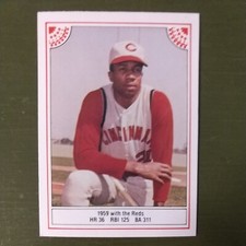 1982 ASA The Frank Robinson Story #3 of 12 1959 with the Reds Baseball Card