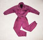 UP & Down  VTG 90s Womens All in One Shiny Thermal Ski Suit,M-44IT,14/34UK ,