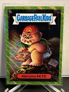 2020 Garbage Pail Kids Chrome 3 Green Wave REFRACTOR Precious Pete AN4a 10/299 - Picture 1 of 2