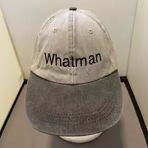 Vintage WHATMAN StrapBack Hat Cap Water Filtration Lab Materials UK - rare - Picture 1 of 4