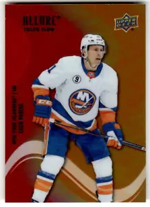 2022-23 Upper Deck Allure #SF-66 Zach Parise Color Flow Red-Orange - Picture 1 of 2