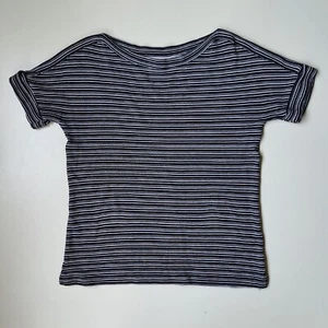 Talbots Damen Kurzarm Shirt schwarz/weiß gestreift Oberteil Gr. XS Freizeit - Bild 1 von 9