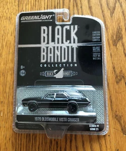 70 1970 Oldsmobile Vista Cruiser Greenlight Collectibles Black Bandit Edition - Picture 1 of 2