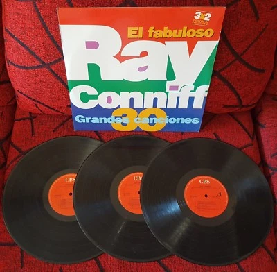 RAY CONNIFF ** El Fabuloso - 30 Grandes Canciones ** RARE 1990 Spain 3-LP SET - Image 1 of 4