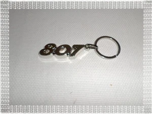 Porte Clés Fantaisie Métal Peugeot 807 Neuf - Foto 1 di 1