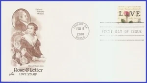 USA5 #3499 U/A ARTCRAFT FDC Rose & Love Letter - Picture 1 of 1