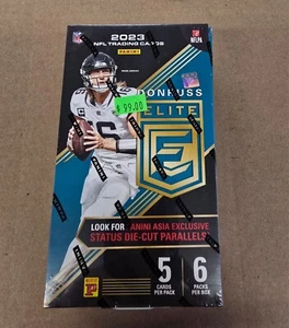 2023 PANINI DONRUSS ELITE TMALL FOOTBALL FACTORY SEALED HOBBY BOX STROUD A3 - Picture 1 of 3