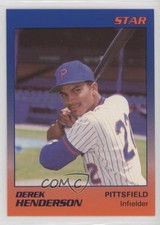 1989 Star Pittsfield Mets Derek Henderson #8