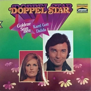 Doppel Star - Goldene Stimmen - Karel Gott & Dalida - LP / Vinyl - Bild 1 von 2