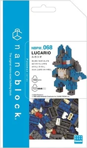 Nanoblock Pokemon Lucario Building Set NEW IN STOCK - Picture 1 of 2