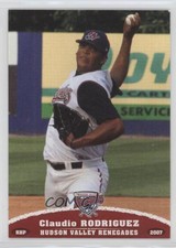 2007 Grandstand Hudson Valley Renegades Claudio Rodriguez #38