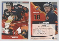 2004-05 Card Cabinet SHL Elitset Gold Parallel Tomas Kollar #17
