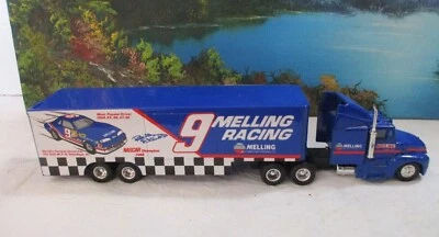 Racing Champions Bill Elliot #9 Melling Racing NASCAR 1:64 Team Transporter 1991 - Image 1 of 4