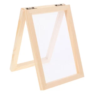 Marco de pantalla de papel reciclado molde y tapa herramienta para hacer suite oficina - Imagen 1 de 12