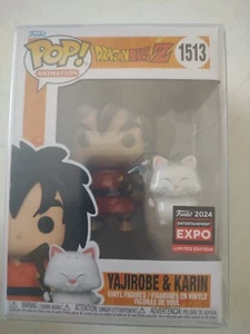 Funko Pop Dragon Ball Z Yajirobe & Karin #1513 Entertainment Expo 2024 Exclusive - Picture 1 of 2