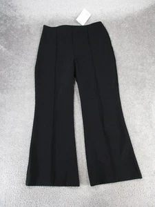 A.L.C. Jalen Pants Womens 12 Black Straight Leg NEW - Picture 1 of 13