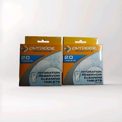 2 Outdoor Products Hydration Reservoir Cleaning Tablets (20ct)  40 Tablets Total - Image 1 of 2