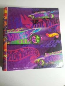 Mead Organizer 3 Ring Binder Vintage Hot Wheels with folders C1 - Picture 1 of 10