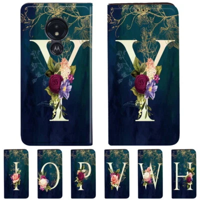 Для Motorola Moto E13/E20/E30/E40/E6s/E6 Plus-PU кожаный стоять бумажник чехол - Изображение 1 из 4