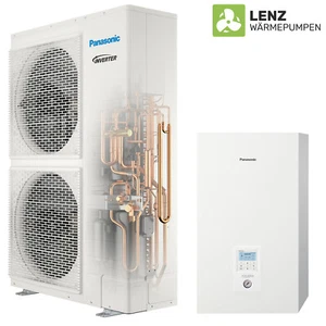 KIT-WXC09H3E8 Splitwärmepumpe 9 kW T-CAP 400 Volt von Panasonic Luft Wasser - Bild 1 von 3