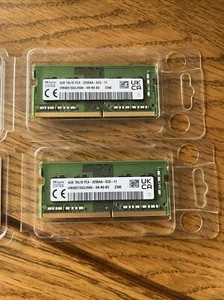 SK Hynix 4GB PC4-25600 (DDR4-3200) Memory (HMA851S6DJR6N) RAM 8GB 2x 4GB - Picture 1 of 1