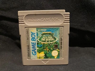 Teenage Mutant Ninja Turtles II: Back From The Sewers (Nintendo GameBoy, 1991) - Image 1 of 4