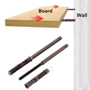 Fixed Concealed Plank Support Wall Mounted Wooden Board Connector Wall Shelf - Bild 1 von 12