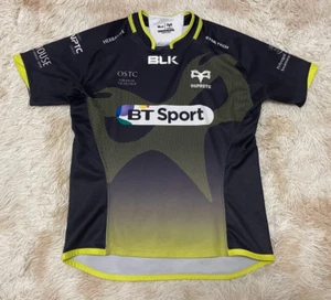 Ospreys 2015 - 2016 Rugby Union Shirt BLK Size L - Picture 1 of 7