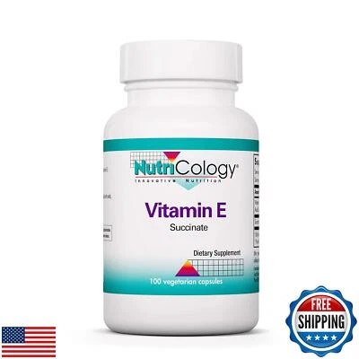 Suplemento de succinato de vitamina E Nutricology - para hombres y mujeres, 400 UI D-Alph Foto 1 de 4