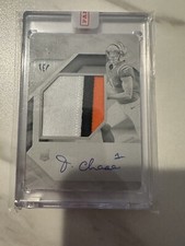 2021 Panini XR Ja'marr Chase Rookie 1/1 XL Patch Auto Printing Plate 1 Of 1