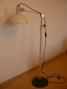 Arztlampe,Praxislampe,OP Lampe,Kurt Pfaender,Trebbin,Luckenwalde,1960,gebraucht - Bild 1 von 24
