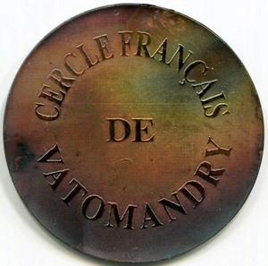 Madagaskar, Vatomandry - Cercle Francais de Vatomandry 50c Trial Strike - Bild 1 von 2