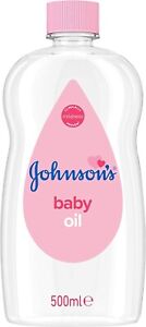Johnson's Baby Oil, Multicoloured, Fragrance Free, 500 ml