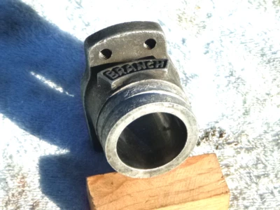 ADAPTADOR DE ADMISIÓN RAMA HARLEY DAVIDSON LINKERT 4 PERNOS a MIKUNI 1.5" KNUCK PAN Foto 1 de 4