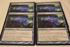 Magic card: 4x Narcolepsy, Blue Common Enchantment Aura 2010 Rise of the Eldrazi