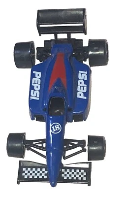 Golden Wheel Die Cast Metal Team Pepsi Car Diecast Blue #18 - Image 1 of 4